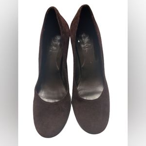 Ladies Cole Haan Suede High Heel Shoes Size 6.5